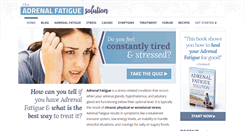 Desktop Screenshot of adrenalfatiguesolution.com