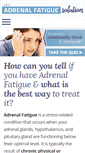 Mobile Screenshot of adrenalfatiguesolution.com